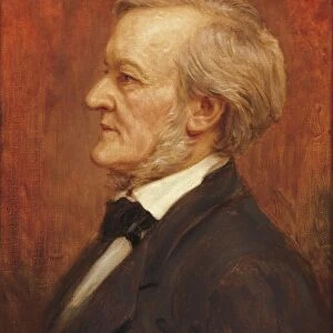Germany, Portrait of German composer, conductor and essayist, Richard Wagner