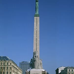 Latvia, Riga, Historic Centre, Freedom Memorial