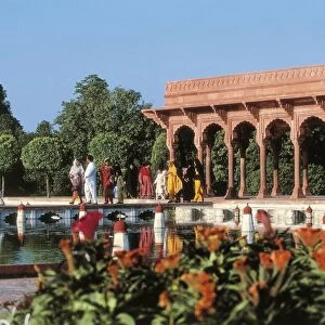 Pakistan, Punjab, Lahore, Shalimar Gardens, Built by Mughal emperor Shah Jahan, 17th century