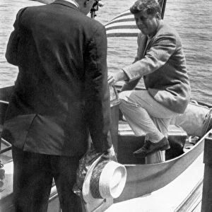 President Kennedy And Rusk