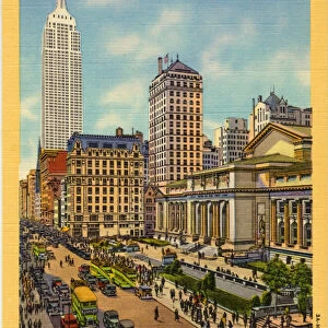 Public Library, 5th Avenue and 42nd Street, New York City