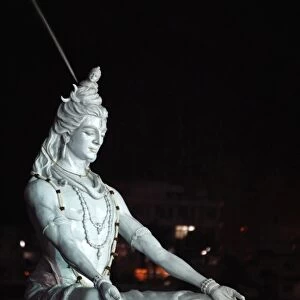Shiva waterspout in Rishikesh