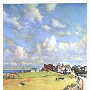 St Andrews, BR poster, 1957