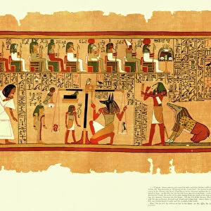 Ancient Egyptian Papyrus of Ani - Book of the Dead