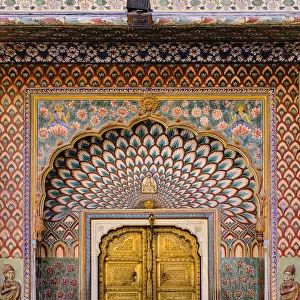 India, Rajasthan, Jaipur the Pink City, the City Palace