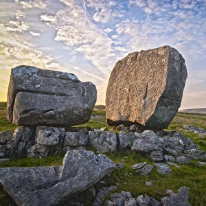 Limestone boulders, kingsdale, Ingleton