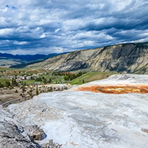 Mammoth Hot Springs of Yellowstone National Park