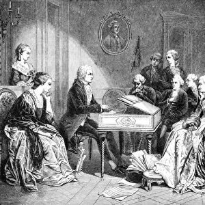 Mozart playing the first time Don Juan