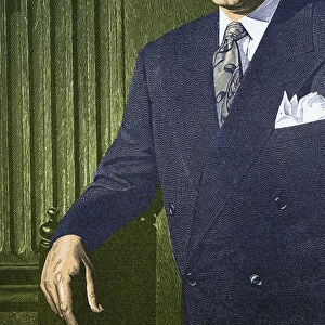 Partial Portrait of Businessman