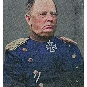 Portrait of Karl Wilhelm Friedrich August Leopold Graf von Werder (1808-1887) Prussian general