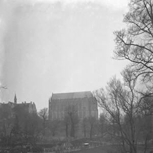 The chapel, Lancing College, Lancing, West Sussex. 3 March 1931
