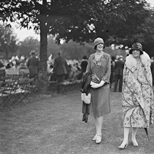 Ranelagh - Lords versus Commons. Mrs Vaugham Morgan and Hon Mrs Brooke. 23 June 1928