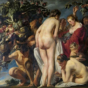 Allegorie de la fertilite de la Terre - Allegory of Fertility - Jordaens, Jacob (1593-1678) - ca 1620-1625 - Oil on canvas - 180x241 - Musees royaux des Beaux-Arts de Belgique, Brussels