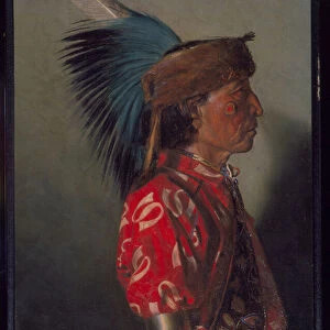 An-Ke-Ke-Wah-Tock, Sac & Fox, 1900 (oil on canvas)