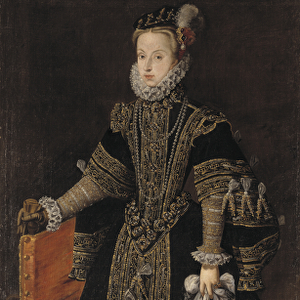 Anna of Austria, Queen of Spain, c. 1570 (oil on canvas)