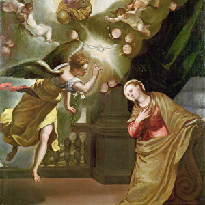 The Annunciation, c. 1565 (oil on canvas)