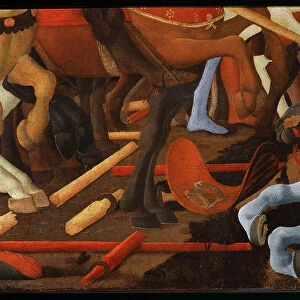 Battle of San Romano, detail, 1456 (tempera on wood)