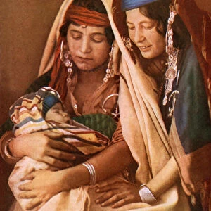 Beduin women (colour photo)