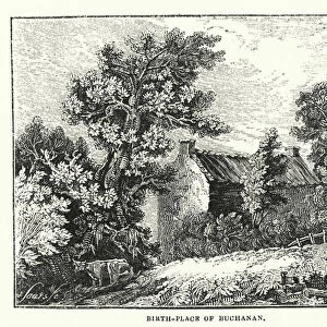 Birth-Place of Buchanan (engraving)
