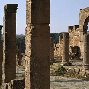 Cardo and entry of Cosinius Market, High Imperial Period (27 BC-395 AD)