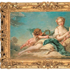 Clio, the Muse of History and Song, 1758 (oil on canvas)