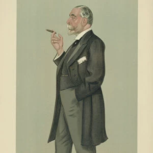 Count Franz Deym (colour litho)