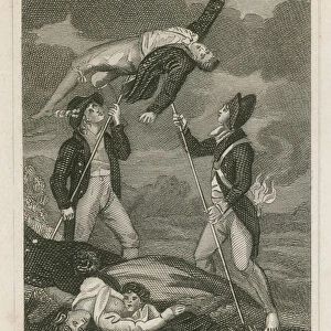 Cruelty of the Irish rebels at Wexford, 1798 (engraving)