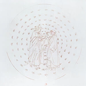 Dante and Beatrice, from The Divine Comedy by Dante Alighieri (1265-1321) c