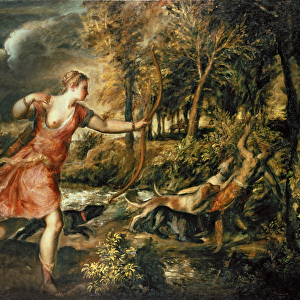 The Death of Actaeon, c. 1565 (oil on canvas)