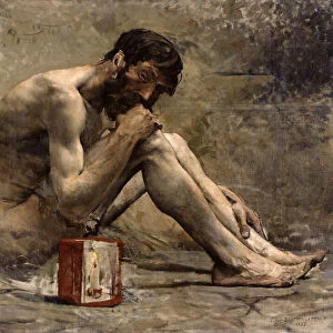 Diogenes, 1905 (oil on canvas)