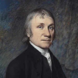 Dr Joseph Priestley, 1790 (pastel on grey paper)