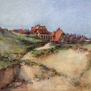 The dunes at Le Touquet, c. 1896 (watercolor)