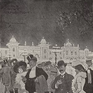 Earls Court Exhibition (litho)