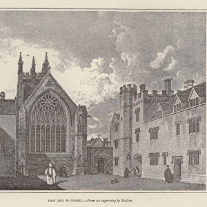 East End of Chapel (engraving)