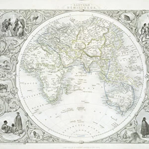 Eastern Hemisphere, from a Series of World Maps published by John Tallis & Co