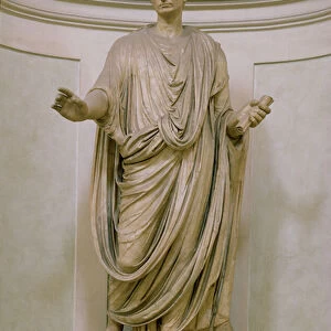Emperor Augustus (63 BC-14 AD) (stone)