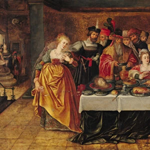 The Feast of Herod (oil on canvas)