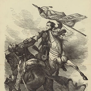The Fight for the Standard (engraving)