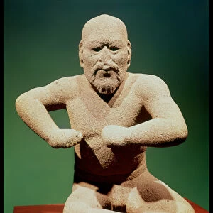 Figurine of a wrestler (stone)