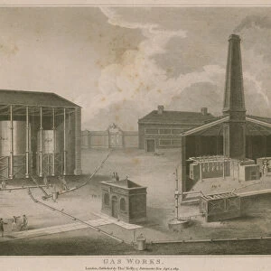 Gas Works, London (engraving)