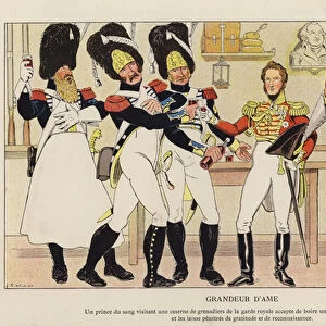 Grandeur D Ame, 1818 (colour litho)