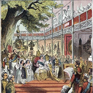 The Great London Expo at Hyde Park in 1851. Great Exhibition of 1851