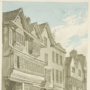 Guildhall Tavern, Broad Street (pencil & w / c on paper)