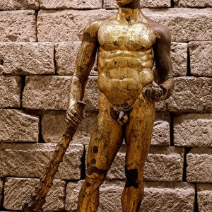 Hercules of the Forum Boarium. (sculpture)