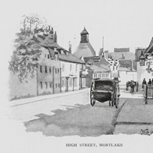 High Street, Mortlake (litho)