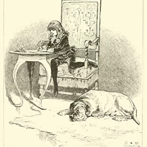 Illustration for Little Lord Fauntleroy (engraving)