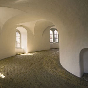 Interior of the Round Tower, completed 1643 (photo)