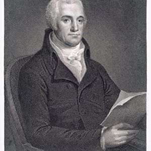 Joel Barlow (1754-1812), engraved by Asher Brown Durand (1796-1886) (engraving)