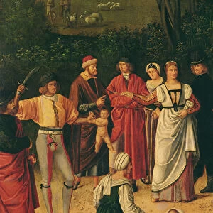 The Judgement of Solomon, 1505 (oil on panel)