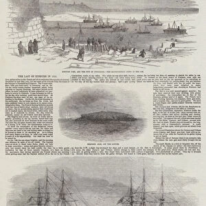 The Last of Kinburn in 1855 (engraving)